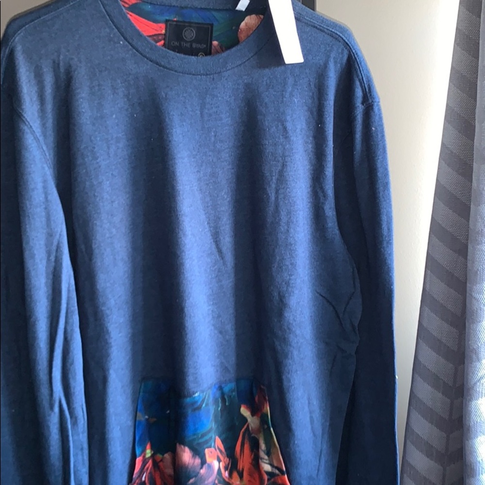 On THe BYAS men’s sweater